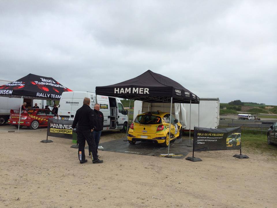 Nysum banen dannede ramme om Ecotech Rally Himmerland, hvor der også blev kørt to hastighedsprøver